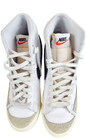 Nike Blazer Vintage White Bq6806-100 High Tops Sz 8 5 -excellent
