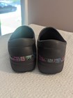 Crocs Neria Pro Ii Works Shoes Black Paisley Slip Resistant Nurse Womens Sz 10