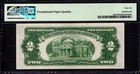 1928 D  2 Legal Tender Red Seal Note Fr 1505m Mule Ca Block Pmg Gem 66 Epq