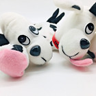 New Vintage 1997 Meanies Series 1 Fi-do The Dalmutation 8  Bean Bag Plush