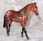 Breyerfest 2012 Special Run Might Tango Fox Hunt Glossy - Only 350 Made       rare      