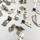 25 Watch Plates Gears Steampunk Part Altered Art Watchmaker Lot Repair Vintage