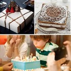 Nonstick Silicone Square Cake Pan 8 Inch Baking Mold For Brownies Cakes Bread