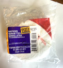 Vtg Nos Hallmark Santa Head Shaped Christmas Paper Beverage Napkins Decoupage