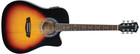 Washburn Vintage Series Wa90cevsb Acoustic-electric Gtr Sunburst Free Shipping 