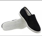 Easy Usa Mens Canvas Slip-on Kung Fu tai Chi Shoes-rubber Sole-black-mult  Sizes