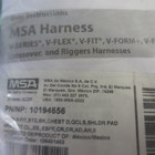 Msa Full Body Harness  Climbing  Vest Harness  Quick-connect  - 10194656 - Med