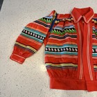 Vtg 1950s Seminole Patchwork Native American Handmade Womens Bolero Jacket Xs