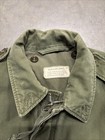 Vintage Us Military Og-107 Sateen M51 Field Jacket Olive Green Small 1958