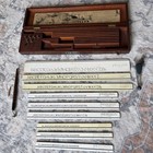 Vintage 1950 K e Leroy Lettering Set Drafting Kit Keuffel   Esser Co Incomplete