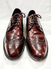Freeman Free-flex Brown Wingtip Leather Oxford Brogue Lace Vintage Men 12 A Used