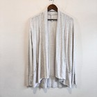 Athleta Pranayama Wrap Cardigan Gray Modal Athleisure Yoga Cozy Layer S B18
