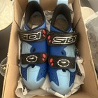 New Men s Sidi Scarpe T1 Carbon Cycling Shoes Size  Us 8 25 Eur 42 Light Blue