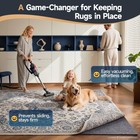 Veken Non Slip Cushioned Rug Pad Gripper 2 X 3 Ft 0 125 Inch Thick Grey