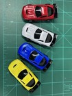 4 Pcs Iroc Set Corvette C5 Xtraction Ho Slot Car Chassis Tyco afx Track