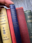 Antique Violin Book Lot Old Trademarks Varnish Lore Masters Home Decor Vintage