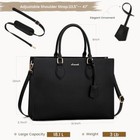 Laptop Bag For Women 15 6 Inch Work Bags For Women Waterproof Computer Bag 
