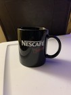 Vtg Nescafe Coffee Blue And White Ceramic Beverage Mug Cup Open Up Rare