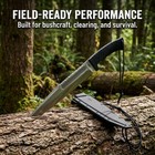 Battlbolt Fixed Blade Full Tang Machete Hunting Survival Knife By Doug Marcaida
