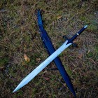 Viking Medieval Sword 38 custom Hand Forged High Carbon Steel Oil Quenched Blade