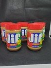 Lot Of 5 Jif Creamy Peanut Butter 16 Oz