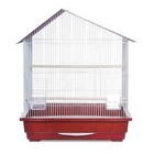 Prevue Pet Products Square Top Parakeet Cage  White