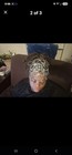 Head Chain Rhinestone Headpiece Jewelry Silver Hair Chain Festival