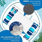 4 Pack Inflatable Pool Float Hammocks  Blue pink green yellow