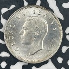 1952 South Africa 1 Shilling Lot f7850 Silver  High Grade  Beautiful 