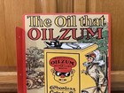 Oilzum Flange Sign Doubled Sided Bucktooth Boy Gas Oil Vintage Style Wall Decor