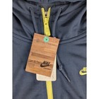 Nike Sportswear Training Vest Womens Xs Full Zip Sleeveless Hoodie Blue