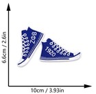 Zeta Phi Beta - Shoes - Sorority - 1920 - Embroidered Iron-on sew Patch