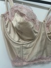 Victoria s Secret Satin Champagne Lace Bustier Elegant And Beautiful