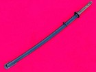 Vintage Sword Japan Samurai Katana Army Equip Signed Edge 95 Style Brass Handle