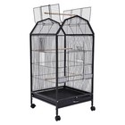 Bird Cage Large Play Top Parrot Finch Cage Macaw Cockatoo Pet Supply With Stand