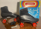Vintage Chicago Black Roller Skates Men   s Size 11 Style 405 With Box Nos New