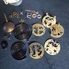 Vintage Clock Parts Pieces Lot Steampunk Cosplay Repair  1