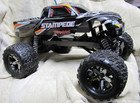 Traxxas Stampede Xl-5 2wd Rc Truck Titan 12t 550 Brushed Motor W remote Rc Car