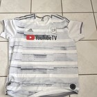Adidas Los Angeles Fc Lafc Mls Soccer Jersey Xl White gray Youtube Tv