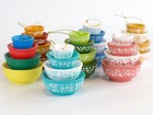 Vintage Mixing Bowl Christmas Ornament     Retro New