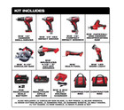 M18 18v Lithium-ion Cordless Combo Kit