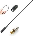 Compact Wide-band Scanner Antenna For Uniden   Whistler - Includes Free Adapter