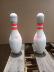 Brunswick Score King Bowling Pins Set Of 2 Usbc Plastic Coated  Used
