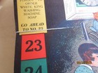 Vintage White King Washing Machine Soap Cardboard Game Board - No Game Pieces