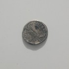 Ancient Roman Republic Denarius Silver Coin With Galley Design