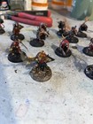 Skaven Lot   Painted Ant Table Ready With Magnetized Bases  21 Figures