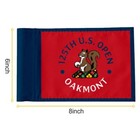 Oakmont Country Club 2025 Us Open Golf Pin Flag Regulation Tube Flag 8x6inch Red