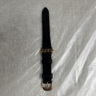 Nomad Classic Leather Strap For Apple Watch 40mm   Black gold