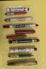 Vintage Assortment Of Bullet Pens With Advertising - Total Of 7
