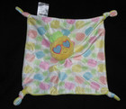 Baby Essentials Pineapple Security Blanket Lovey Plush Yellow Pink Green Blue